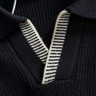 long-sleeved knit sweater — 4