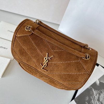 Saint Laurent Niki Mini suede shoulder bag — 3