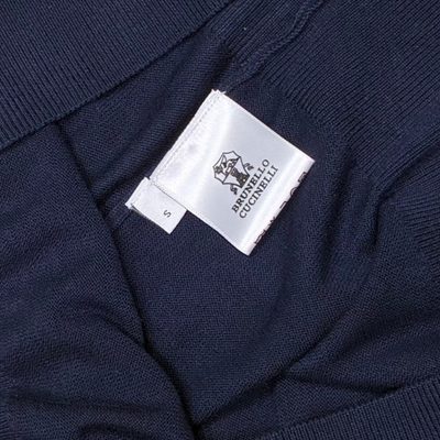 Brunello Cucinelli men's knitted polo shirt — 9
