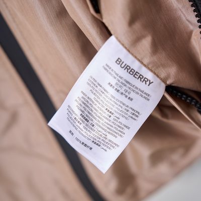 Burberry Gradient Check hooded lightweight jacket — 10
