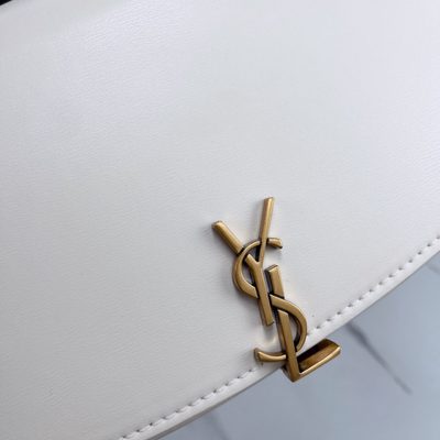 Saint Laurent Voltaire calfskin shoulder bag — 8