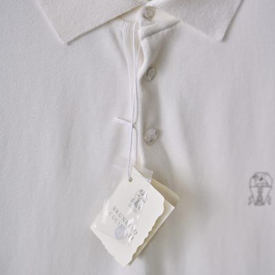 Brunello Cucinelli logo-print polo shirt — 5