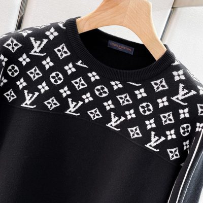 LV knit crewneck sweater — 3