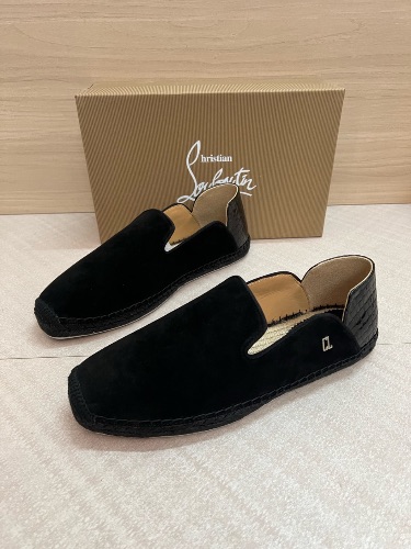 Christian Louboutin Espadon suede loafers — 3