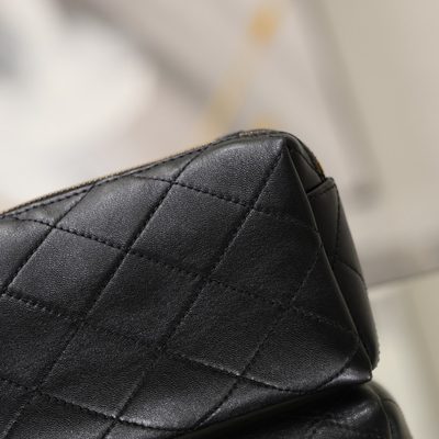 Saint Laurent Cassandre Bijou quilted textured-leather pouch — 4