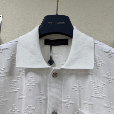 Louis Vuitton Monogram short-sleeved knit shirt — 8