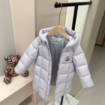 Moncler children's hooded puffer jacket — 5