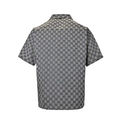 Gucci GG linen blend canvas shirt — 3