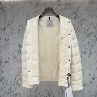 Moncler Castellana Down Quilted Press-Stud Shirt Jacket — 5
