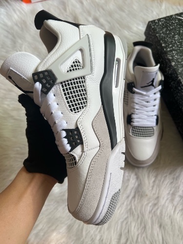 Nike Air Jordan 4 Retro "Military Black" trainers — 3