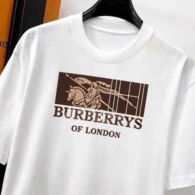 Burberry EKD check cotton t-shirt — 3