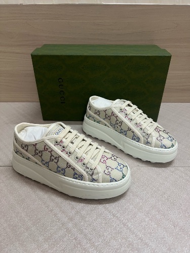 Gucci GG canvas platform sneakers — 4