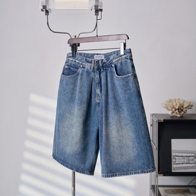 Balenciaga denim shorts — 6
