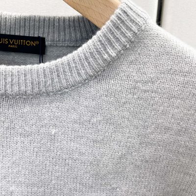 Louis Vuitton chunky wool-blend crewneck sweater — 8