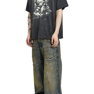 SAINT Mxxxxxx black cotton t-shirt — 8