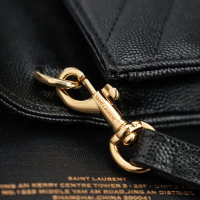 Saint Laurent Cassandre Matelassé Flap Pouches — 9