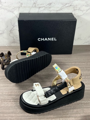 Chanel platform "Dad Sandals"