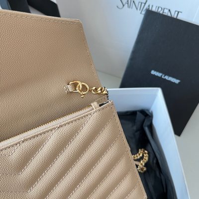 Saint Laurent Classic Cassandre Chain Wallet — 6