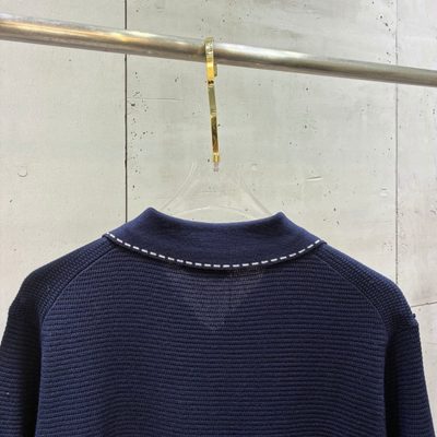 Versace men's cotton knit polo shirt — 6