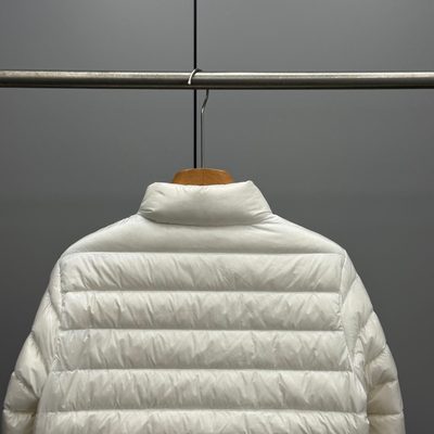 Moncler Lans Lightweight Short Down Jacket — 8