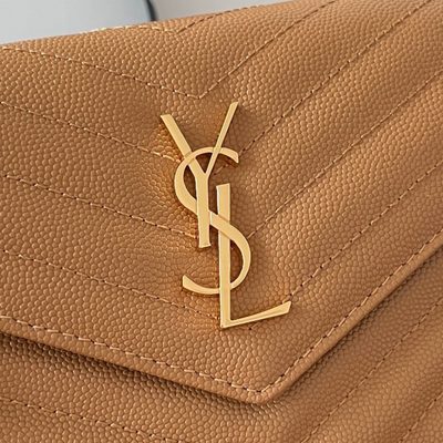 Saint Laurent Cassandre Envelope Chain Wallet — 5