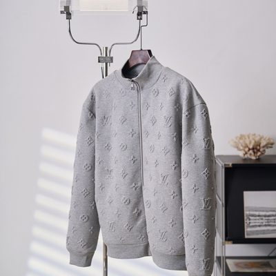 Louis Vuitton Monogram Embossed Track Top, — 3