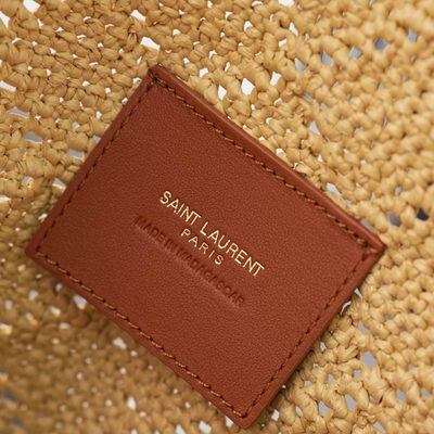 Saint Laurent Icare Hobo in Raffia — 10