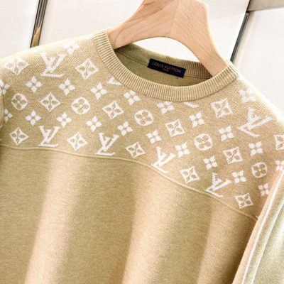LV knit crewneck sweater — 3