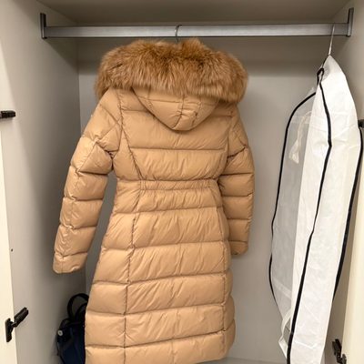 Moncler Boedic Shearling-Trimmed Down Jacket — 4