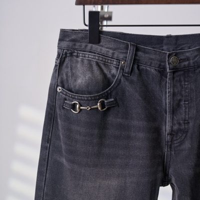 Gucci Horsebit-detail jeans — 5