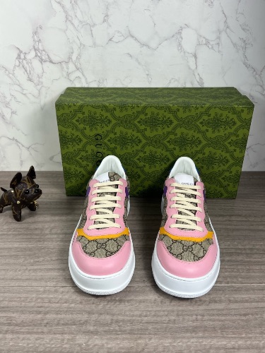 Gucci Women's GG Sneaker Beige Multi Monogram shoes — 3