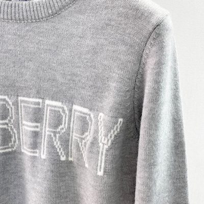 Burberry crewneck knit sweater — 6