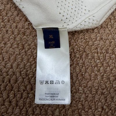Louis Vuitton Pointelle Signature Short-Sleeved Crewneck — 11