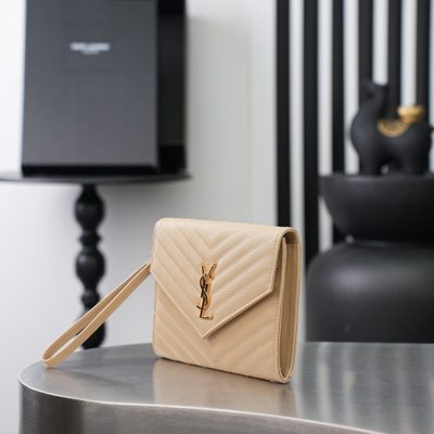 Saint Laurent Cassandre Matelassé Flap Pouches — 4