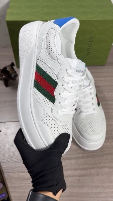 Gucci Chunky B leather sneakers — 5