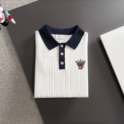 LV long-sleeve polo sweater — 8