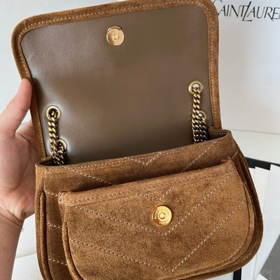 Saint Laurent Niki Mini suede shoulder bag — 7