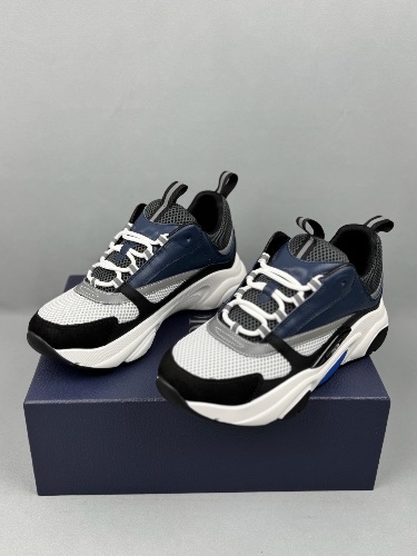 Dior B22 sneakers in a blue grey colorway — 3