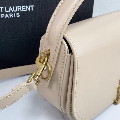 Saint Laurent Voltaire calfskin shoulder bag — 9