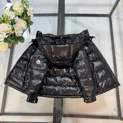 Moncler Enfant New Maya Quilted Hooded Puffer Jacket — 7