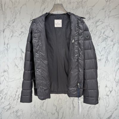 Moncler Castellana Down Quilted Press-Stud Shirt Jacket — 5