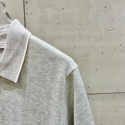 Brunello Cucinelli knitted polo shirts — 6