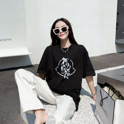 Moncler printed short-sleeved cotton t-shirt — 10
