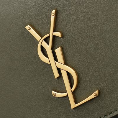 Saint Laurent Niki Logo Plaque Satchel Bag — 6