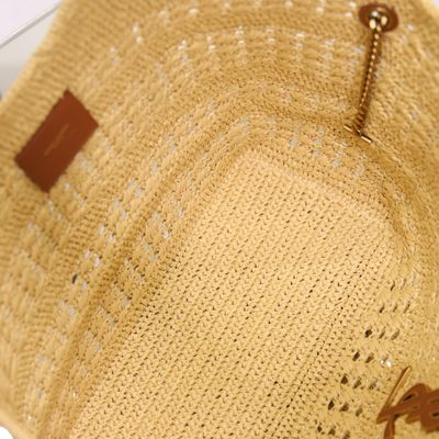 Saint Laurent Icare Medium Raffia Tote — 6
