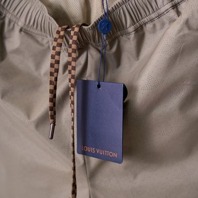 Louis Vuitton Monogram ripstop warm-up shorts — 4