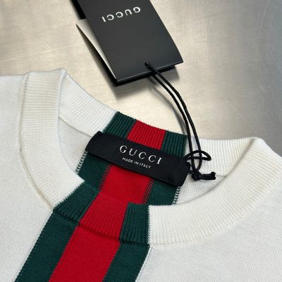 Gucci knit cotton t-shirt — 5