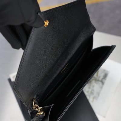 Saint Laurent Cassandre Matelassé Flap Pouch — 12