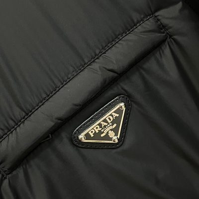 Prada Black Re-Nylon Puffer Jacket — 7