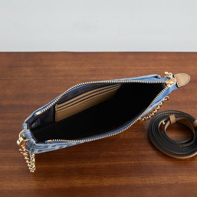 Fendi Baguette Denim Pouch (T) — 9